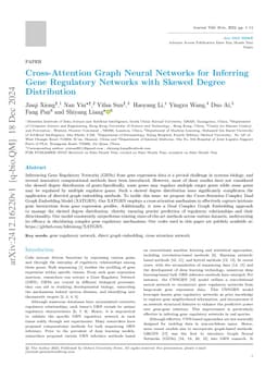 Cross-Attention Graph Neural Networks for Inferring Gene Regulatory Networks with Skewed Degree Distribution
