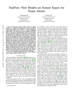 TrojFlow: Flow Models are Natural Targets for Trojan Attacks