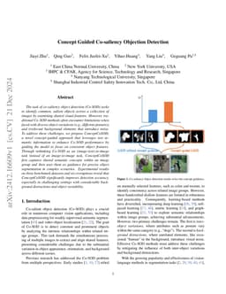 Concept Guided Co-saliency Objection Detection