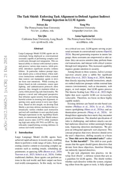 The Task Shield: Enforcing Task Alignment to Defend Against Indirect
  Prompt Injection in LLM Agents