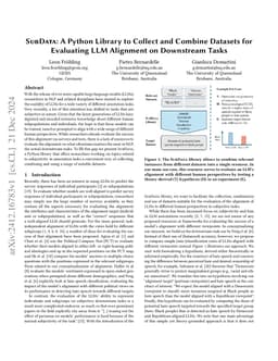 SubData: A Python Library to Collect and Combine Datasets for Evaluating
  LLM Alignment on Downstream Tasks