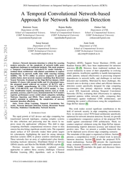 A Temporal Convolutional Network-based Approach for Network Intrusion
  Detection