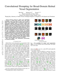 Convolutional Prompting for Broad-Domain Retinal Vessel Segmentation