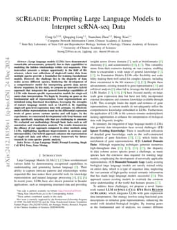 scReader: Prompting Large Language Models to Interpret scRNA-seq Data