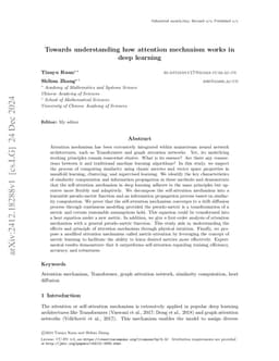Towards understanding how attention mechanism works in deep learning
