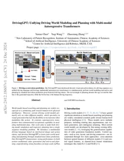 DrivingGPT: Unifying Driving World Modeling and Planning with
  Multi-modal Autoregressive Transformers