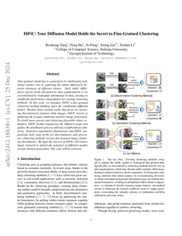 DiFiC: Your Diffusion Model Holds the Secret to Fine-Grained Clustering