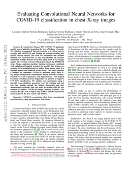 Evaluating Convolutional Neural Networks for COVID-19 classification in
  chest X-ray images