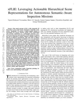 xFLIE: Leveraging Actionable Hierarchical Scene Representations for
  Autonomous Semantic-Aware Inspection Missions