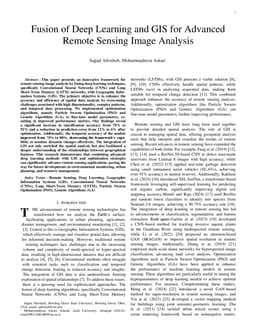 Fusion of Deep Learning and GIS for Advanced Remote Sensing Image Analysis