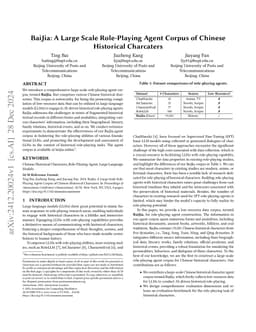 BaiJia: A Large-Scale Role-Playing Agent Corpus of Chinese Historical Characters