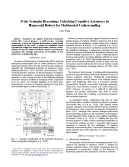 Multi-Scenario Reasoning: Unlocking Cognitive Autonomy in Humanoid Robots for Multimodal Understanding