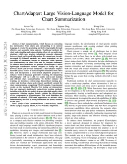 ChartAdapter: Large Vision-Language Model for Chart Summarization