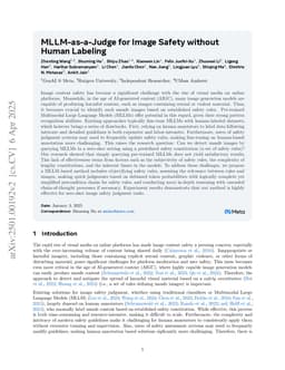 MLLM-as-a-Judge for Image Safety without Human Labeling