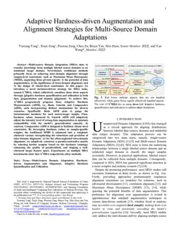 Adaptive Hardness-driven Augmentation and Alignment Strategies for Multi-Source Domain Adaptations
