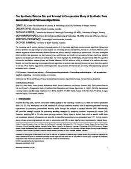Can Synthetic Data be Fair and Private? A Comparative Study of Synthetic Data Generation and Fairness Algorithms