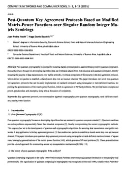 Post-Quantum Key Agreement Protocols Based on Modified Matrix-Power Functions over Singular Random Integer Matrix Semirings