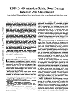 RDD4D: 4D Attention-Guided Road Damage Detection And Classification