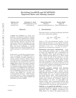 Revisiting LocalSGD and SCAFFOLD: Improved Rates and Missing Analysis