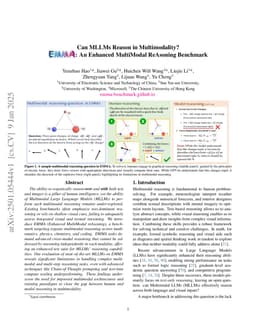 Can MLLMs Reason in Multimodality? EMMA: An Enhanced MultiModal ReAsoning Benchmark