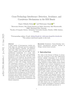 Cross-Technology Interference: Detection, Avoidance, and Coexistence Mechanisms in the ISM Bands
