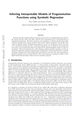 Inferring Interpretable Models of Fragmentation Functions using Symbolic Regression