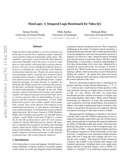 TimeLogic: A Temporal Logic Benchmark for Video QA