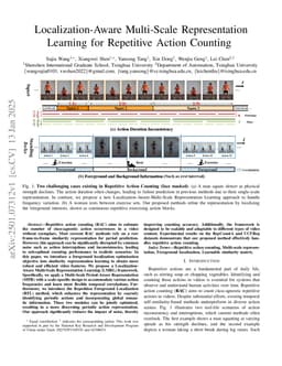 Localization-Aware Multi-Scale Representation Learning for Repetitive Action Counting
