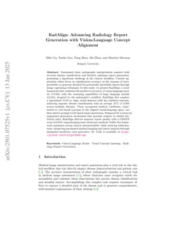 RadAlign: Advancing Radiology Report Generation with Vision-Language Concept Alignment