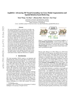 AugRefer: Advancing 3D Visual Grounding via Cross-Modal Augmentation and Spatial Relation-based Referring