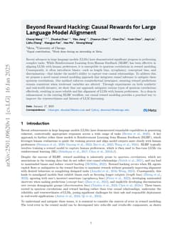 Beyond Reward Hacking: Causal Rewards for Large Language Model Alignment