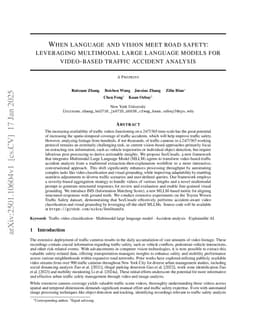 When language and vision meet road safety: leveraging multimodal large language models for video-based traffic accident analysis
