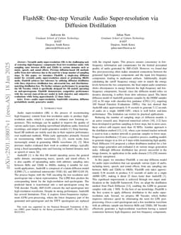 FlashSR: One-step Versatile Audio Super-resolution via Diffusion Distillation