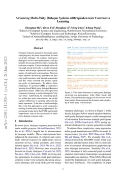 Advancing Multi-Party Dialogue Systems with Speaker-ware Contrastive Learning