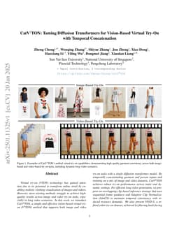 CatV2TON: Taming Diffusion Transformers for Vision-Based Virtual Try-On with Temporal Concatenation