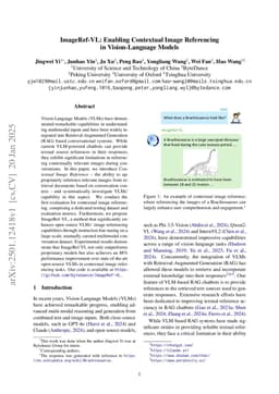 ImageRef-VL: Enabling Contextual Image Referencing in Vision-Language Models