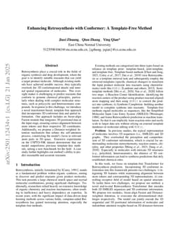 Enhancing Retrosynthesis with Conformer: A Template-Free Method