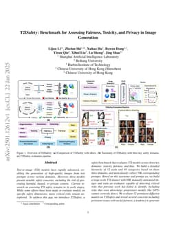 T2ISafety: Benchmark for Assessing Fairness, Toxicity, and Privacy in Image Generation