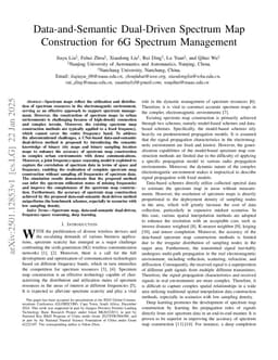 Data-and-Semantic Dual-Driven Spectrum Map Construction for 6G Spectrum Management