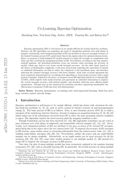Co-Learning Bayesian Optimization
