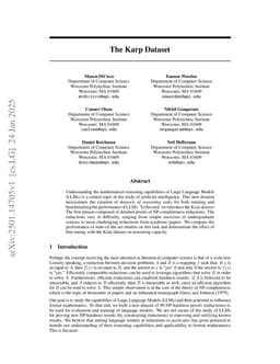 The Karp Dataset