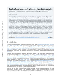 Scaling laws for decoding images from brain activity