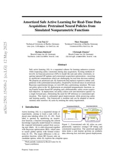 Amortized Safe Active Learning for Real-Time Data Acquisition: Pretrained Neural Policies from Simulated Nonparametric Functions
