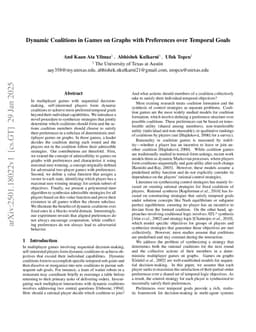 Dynamic Coalitions in Games on Graphs with Preferences over Temporal Goals