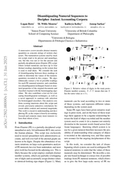 Disambiguating Numeral Sequences to Decipher Ancient Accounting Corpora