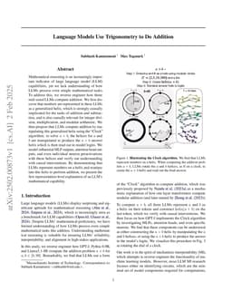 Language Models Use Trigonometry to Do Addition