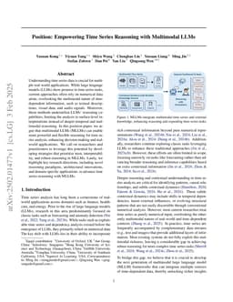 Position: Empowering Time Series Reasoning with Multimodal LLMs