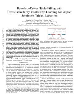 Boundary-Driven Table-Filling with Cross-Granularity Contrastive Learning for Aspect Sentiment Triplet Extraction