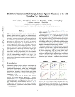 Dual-Flow: Transferable Multi-Target, Instance-Agnostic Attacks via In-the-wild Cascading Flow Optimization
