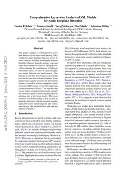 Comprehensive Layer-wise Analysis of SSL Models for Audio Deepfake Detection